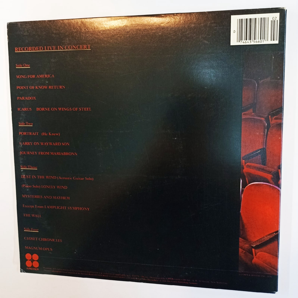 Kansas Two For The Show 2LP (US 1978)