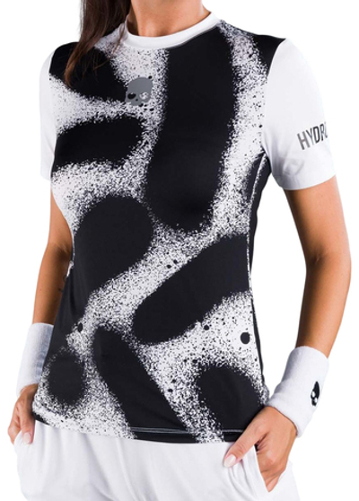 Женская теннисная футболка Hydrogen Spray Tech Tee Woman - Multikolor