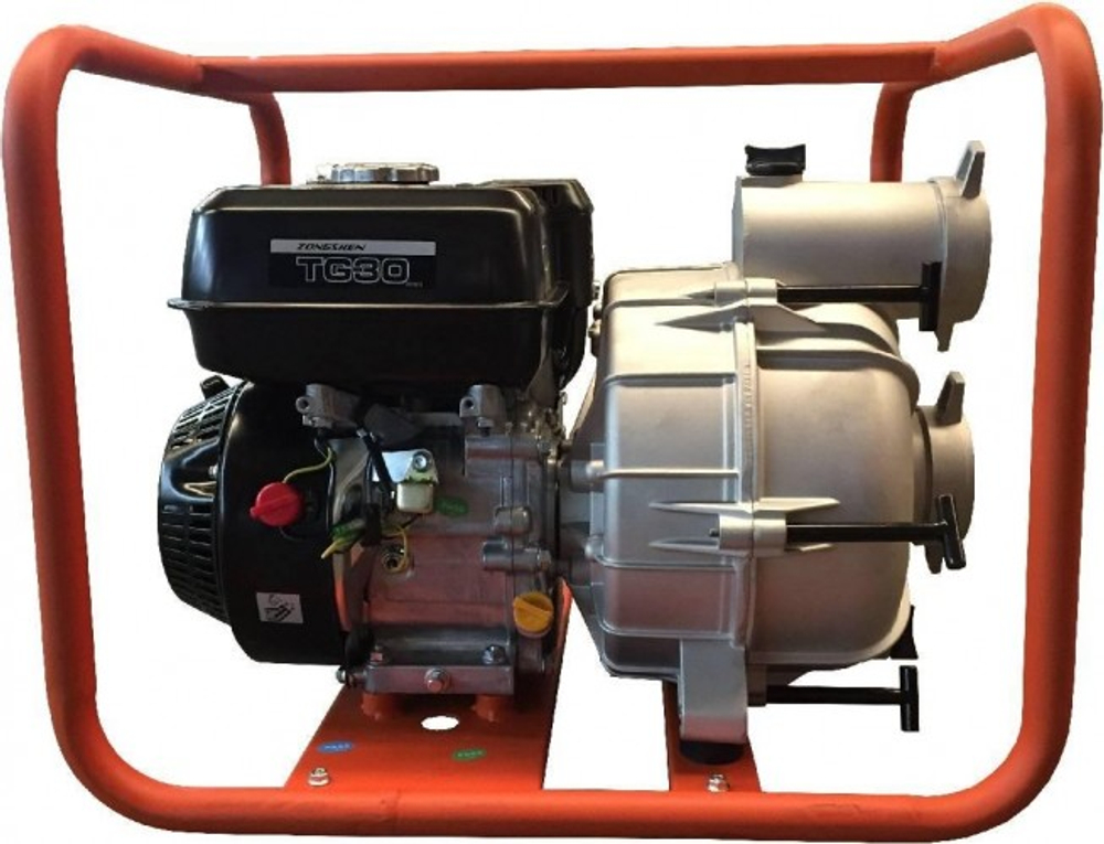 Мотопомпа бензиновая ZONGSHEN TG 30 для грязной воды 1T90STG30
