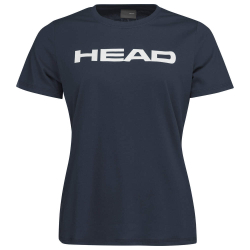 Женская теннисная футболка Head Club Basic T-Shirt - небесный