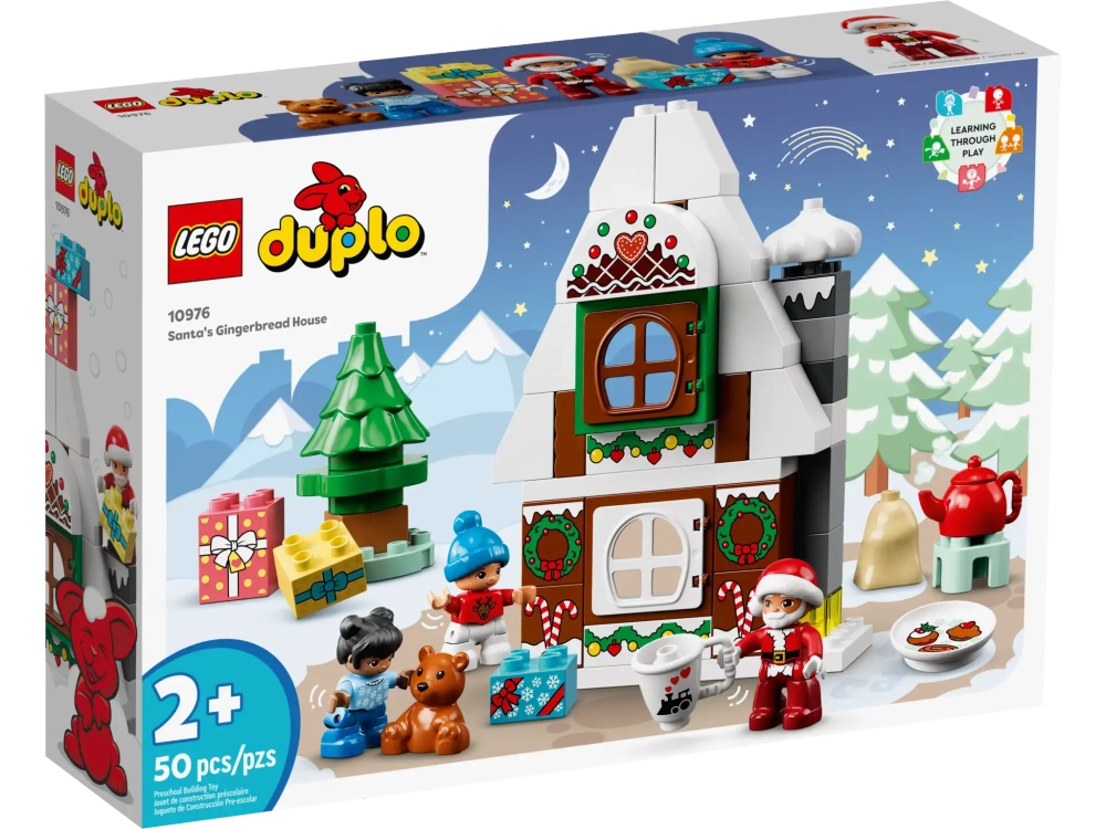 Конструктор LEGO Duplo 10976 Christmas Пряничный домик Санты