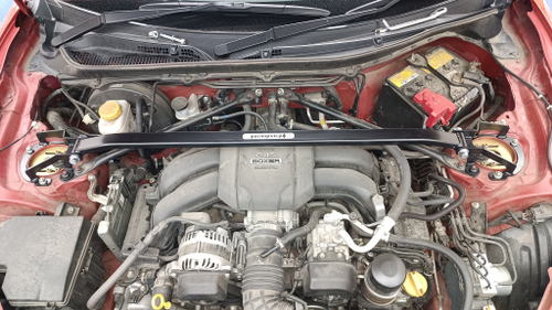 Распорка передних стоек c упором ГТЦ Toyota GR86 (ПОД ЗАКАЗ)