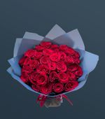 Монобукет из роз Поздравительный !