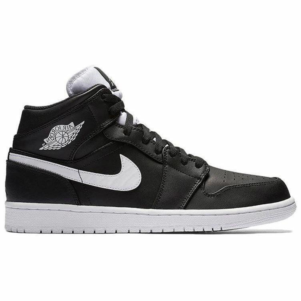 Кроссовки Jordan Air Jordan 1 Retro Mid Black White