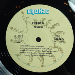 Винтажная виниловая пластинка LP Phenomena (Japan 1985) (Obi)