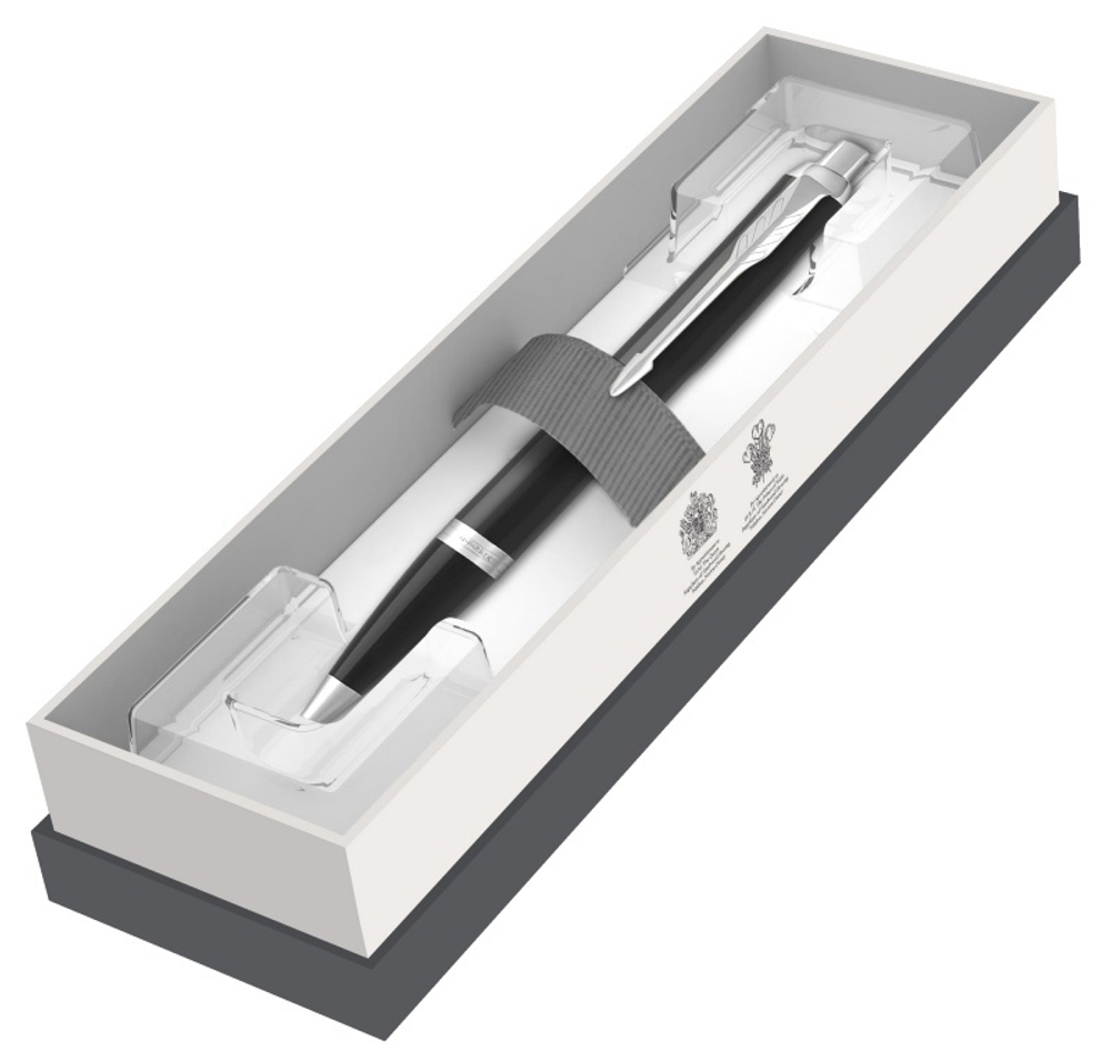 Parker IM Core - Matt Black CT, шариковая ручка, M