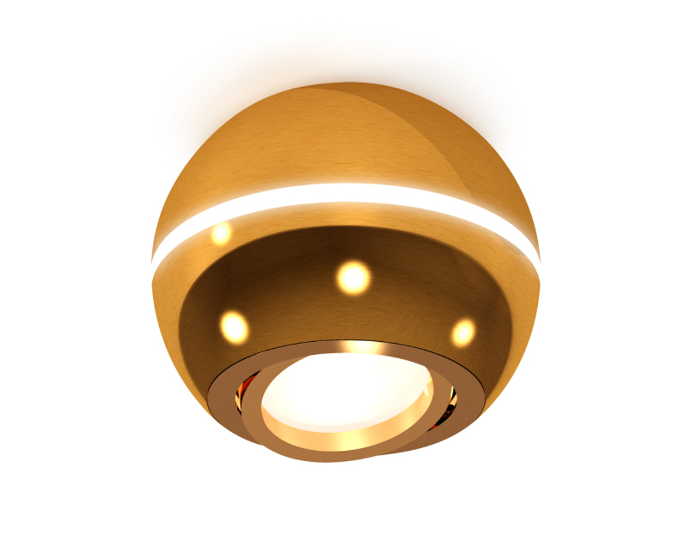 Накладной поворотный светильник с дополнительной подсветкой Ambrella Light Techno XS1105011 (C1105, N7004)
