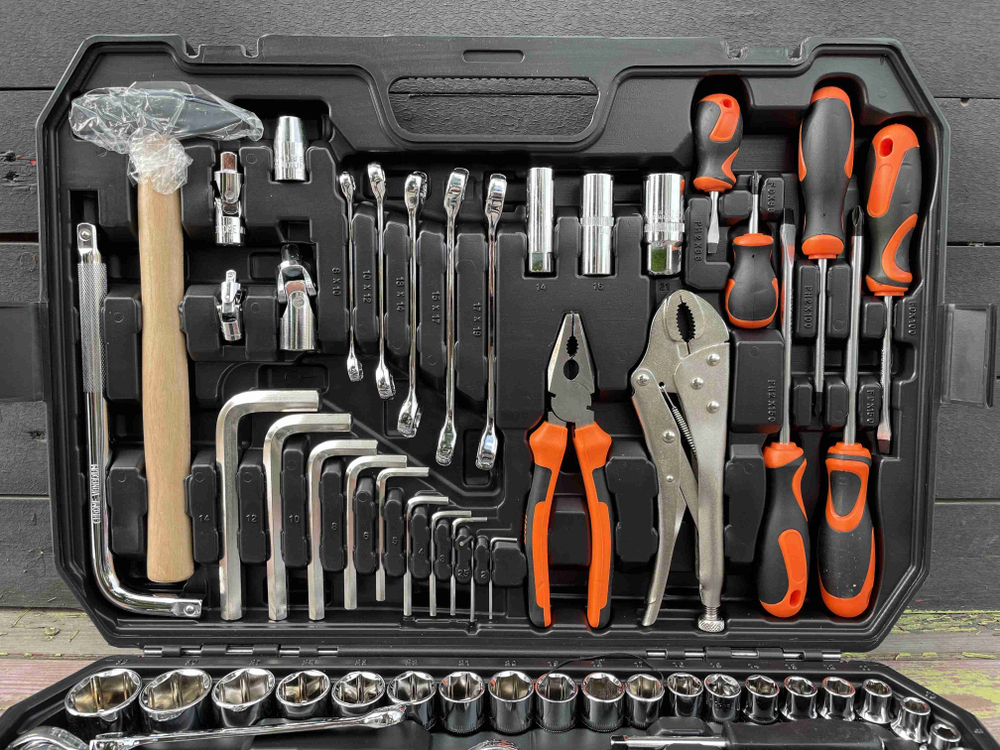 Набор (150 предметов) Автомобильный инструмент TOOLS 150 предметов