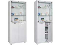 Медицинский шкаф HILFE МД 2 1670/SG