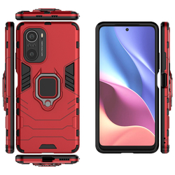 Противоударный чехол с кольцом Panther Case для Xiaomi Poco F3  / Redmi K40 (Pro)