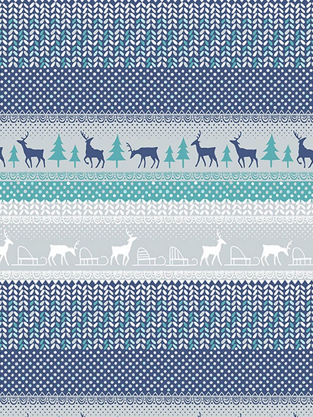 Наволочка комплект 2шт Сказка "Скандинавия" 40х60 см, перкаль