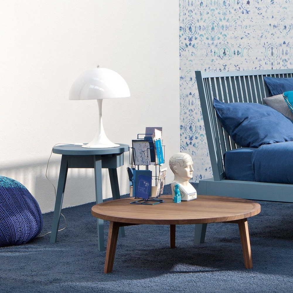 Table design lamp  Panthella by Verpan Panton (Blue)