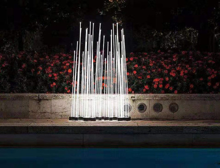 Floor design lamp Reeds By Artemide