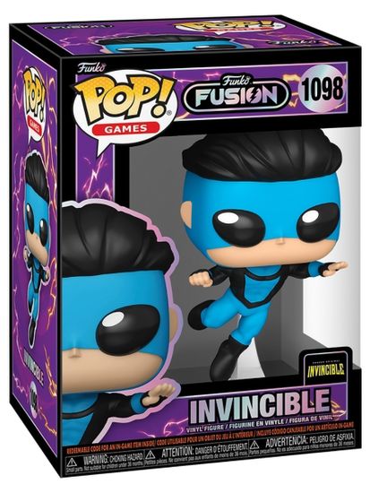 Фигурка Funko POP! Games Funko Fusion Invincible Invincible (1098) 88353 / Фигурка Фанко ПОП! по мотивам игры "Фанко Фьюжен", Неуязвимый