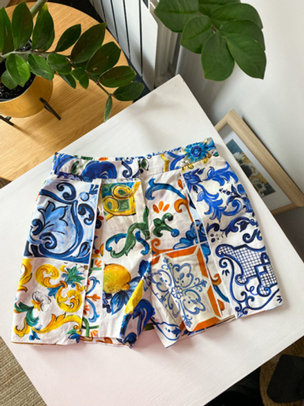 Хлопковые шорты-юбка Dolce&Gabbana, 116