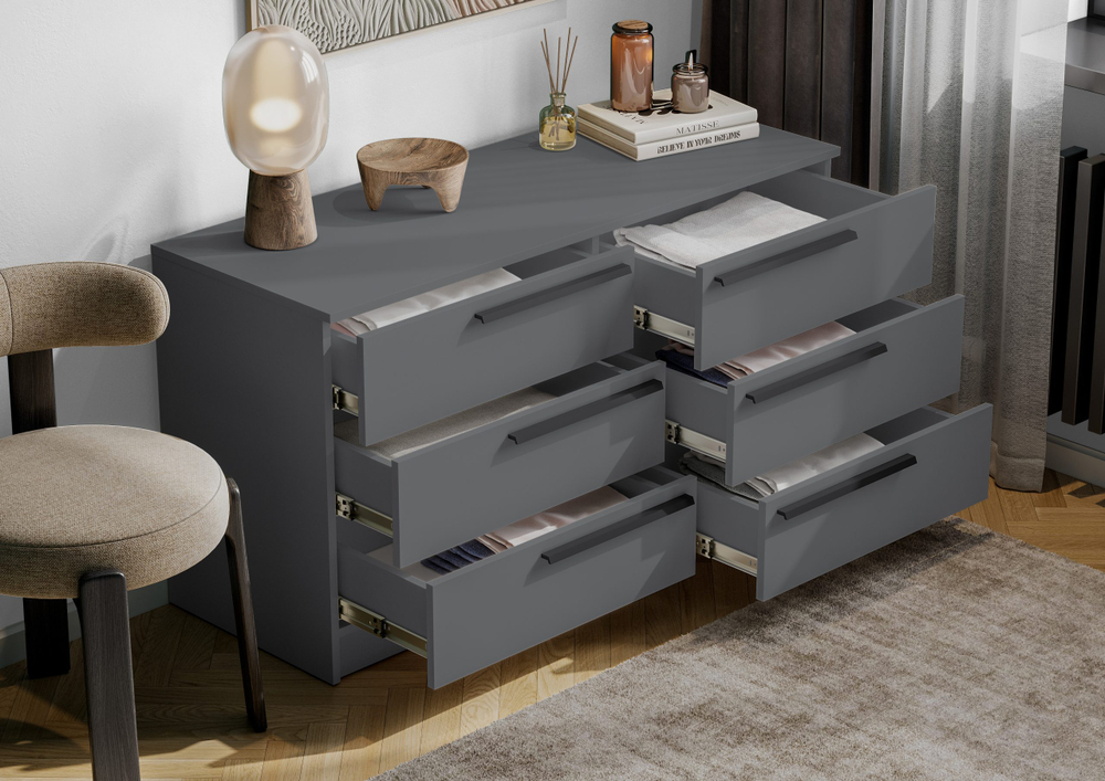 мс Берген КМ-1200 серый графит/серый графит