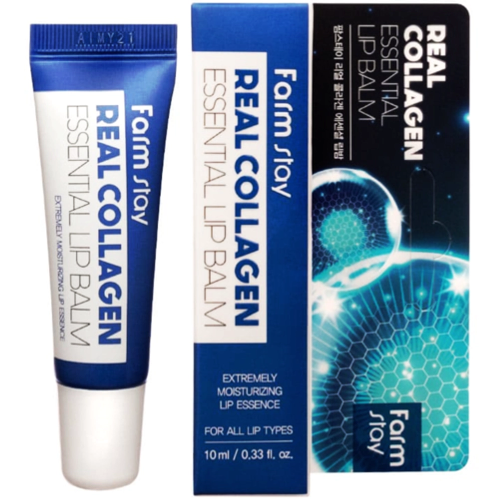 Бальзам для губ FarmStay Real Collagen Essential Lip Balm 10 гр