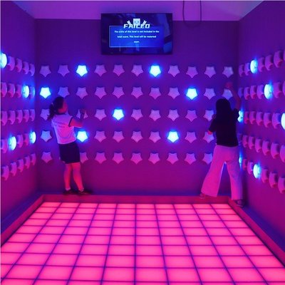 Интерактивная стена с кнопками «Галактика»