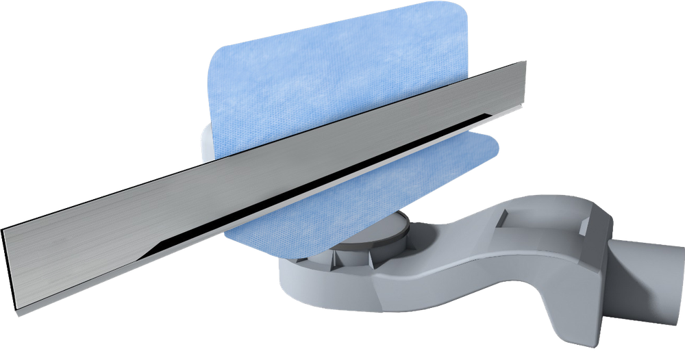 Душевой трап (лоток) CK DRAIN LENA-AQUA003-60 60 см, решетка хром, с сифоном