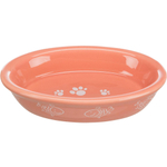 Миска керамическая овальная, 0,2 л/ 15×10 см, цвета в ассортименте, Trixie