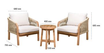 Комплект деревянной мебели Ravona KD