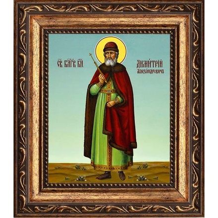 Димитрий Александрович Переяславский, Владимирский благоверный князь. Икона на холсте.