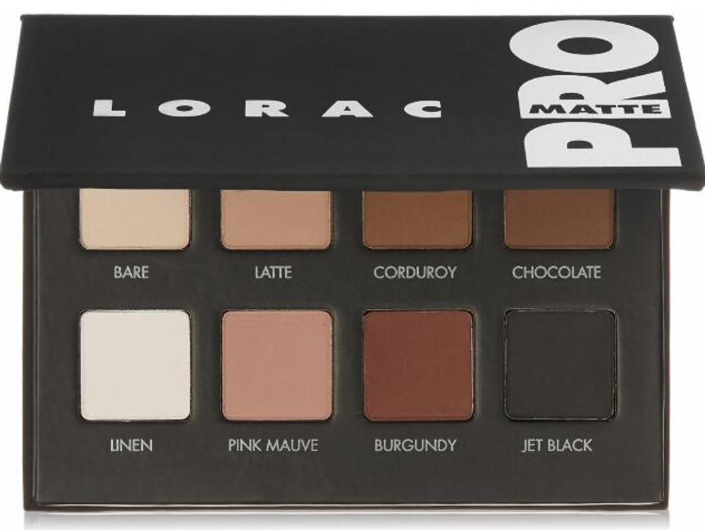 LORAC Pro Matte Eye Shadow Palette матовая палетка теней