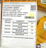 Комплект вкладышей коренных (0,25 мм) | 320/09474, 320/09254, 320/09336 | JCB