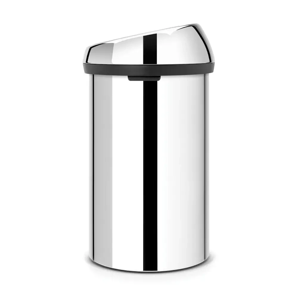Brabantia Контейнер для отходов Touch Bin 60 л полированная сталь