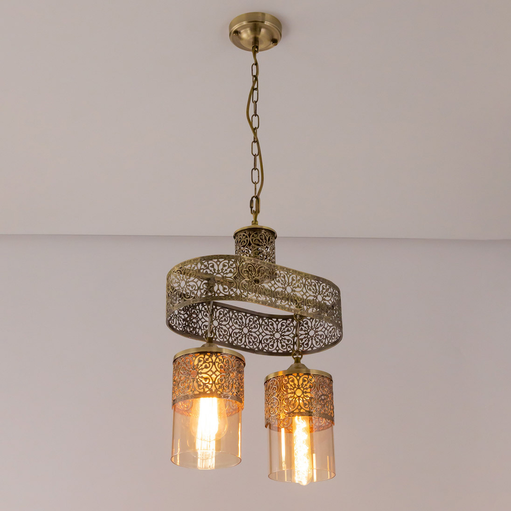 Citilux Эмир CL467223 Люстра подвесная Бронза