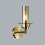 6554/1W CLASSI LN25 27 бронза/коньячный/металл/стекло Бра E14 1*40W 220V MADONNA