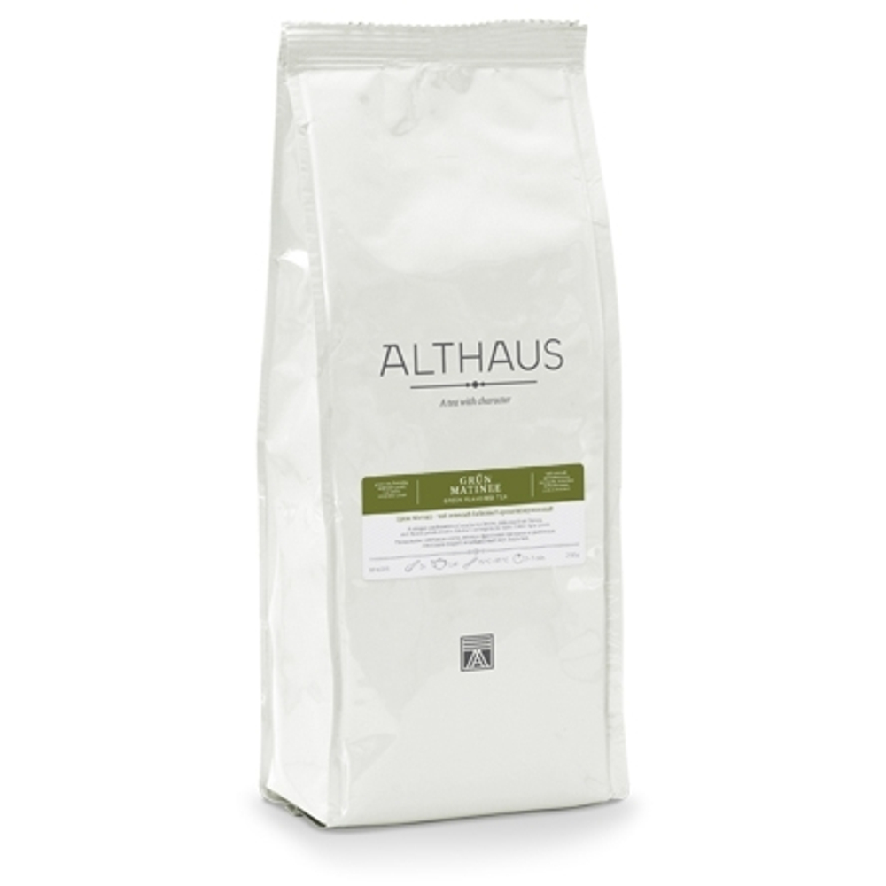 Чай зеленый листовой Althaus Grun Matinee/ Грюн Матинэ 250гр