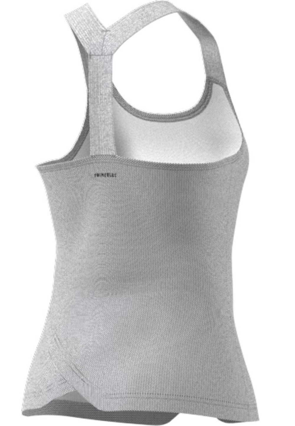 Женский топ теннисный Adidas Y-Tank Primeblue W - серый