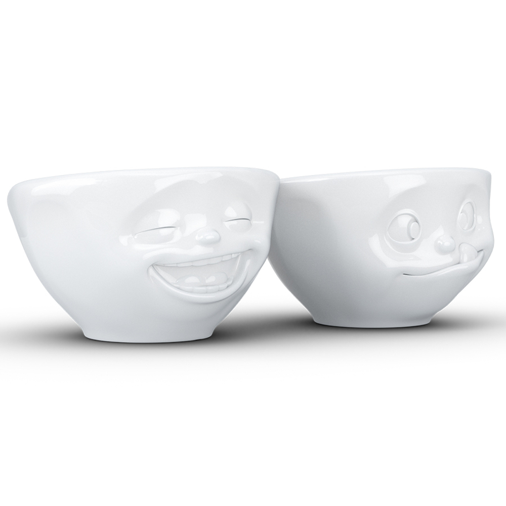 Набор чаш laughing & tasty, 100 мл, белый, 2 шт.