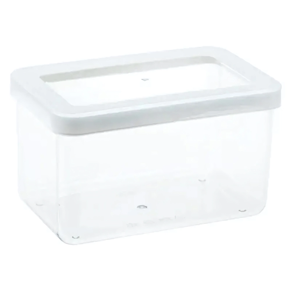 Емкость для сыпучих продуктов СТЕП 1,1 л 16х9,5см Белый