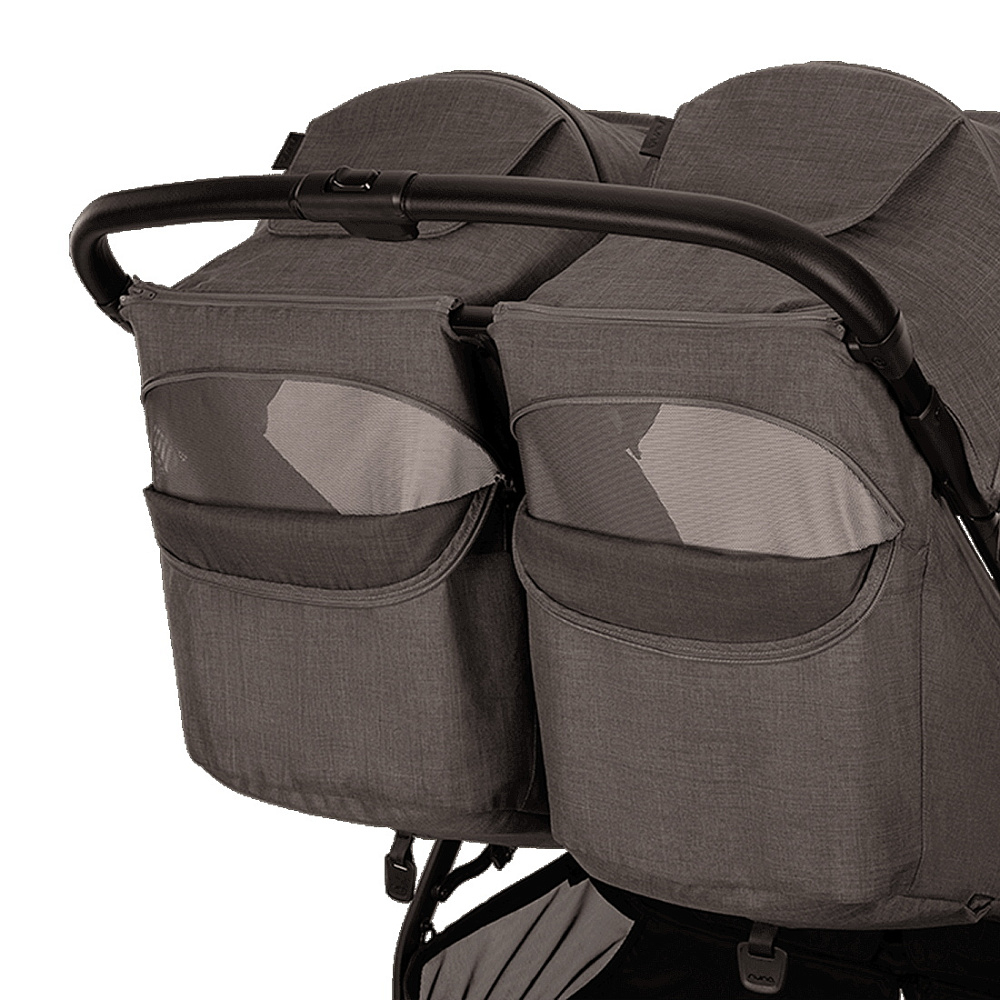 Коляска прогулочная для двойни Nuna TRVL DUBL Thunder