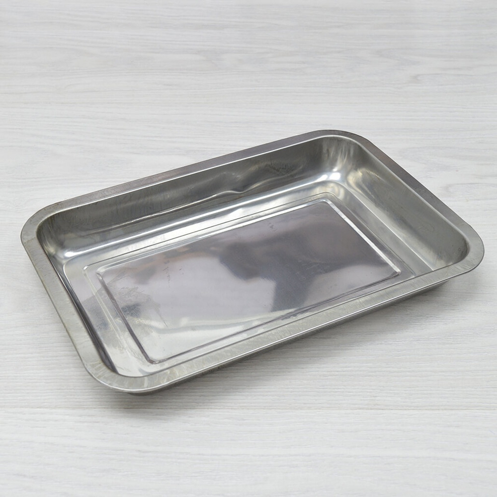 Лоток-поднос 32*22*4,8см нерж глубокий