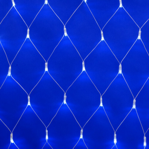 ULD-N1815-180/DTA WHITE IP20 Сетка светодиодная с контроллером, 1,8х1,5м. 180 светодиодов. Белый свет. Провод прозрачный. TM Uniel.