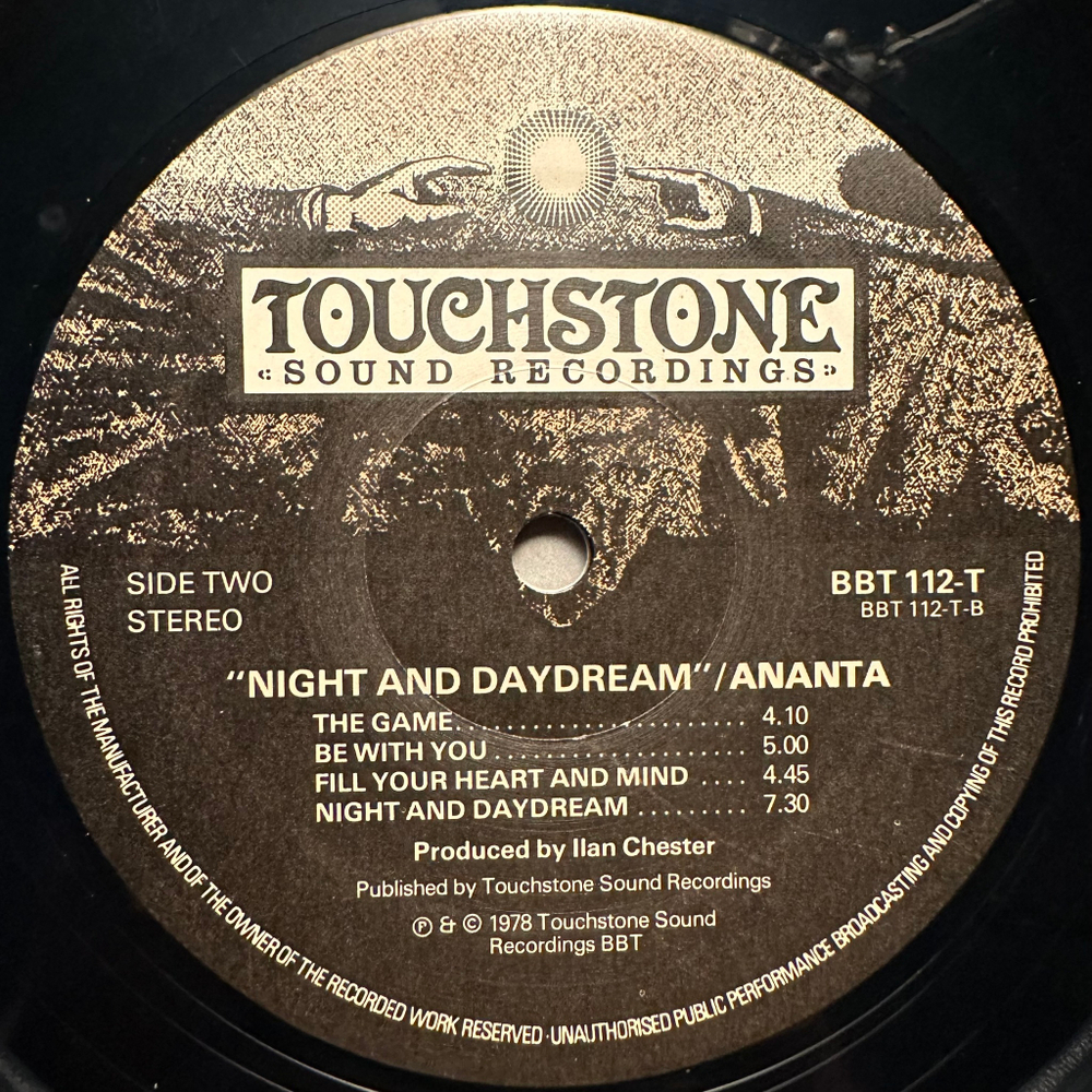 Ananta - Night And Daydream (Англия 1978г.)