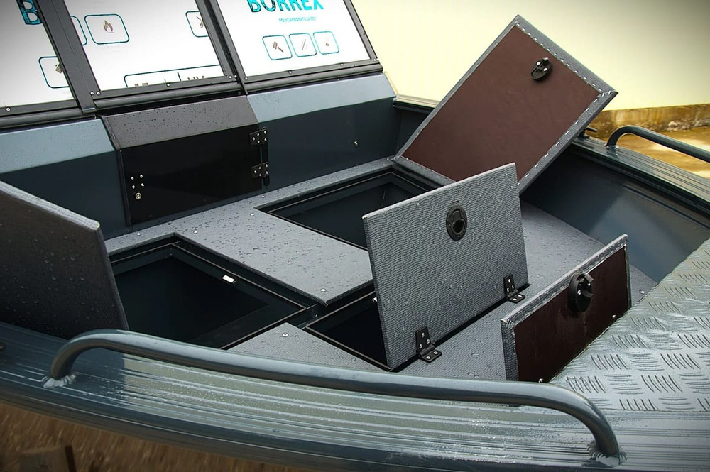 Катер-лодка алюминиевая ALUTON 430Fish