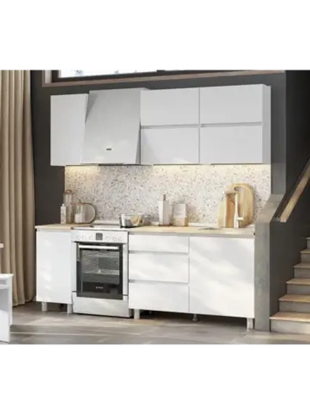 Кухонный гарнитур 160 модульный 160х215 см токио