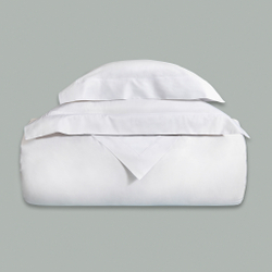 Постельное белье 2 спальное евро Сlaire Batiste Frau Smeraldo белое