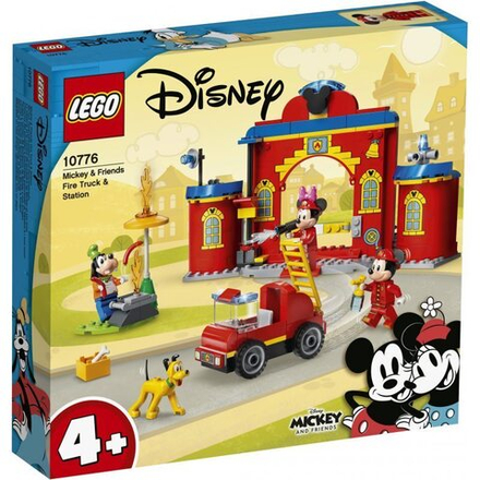 Конструктор LEGO Mickey and Friends - Микки Маус и друзья Пожарная часть и пожарная машина 10776