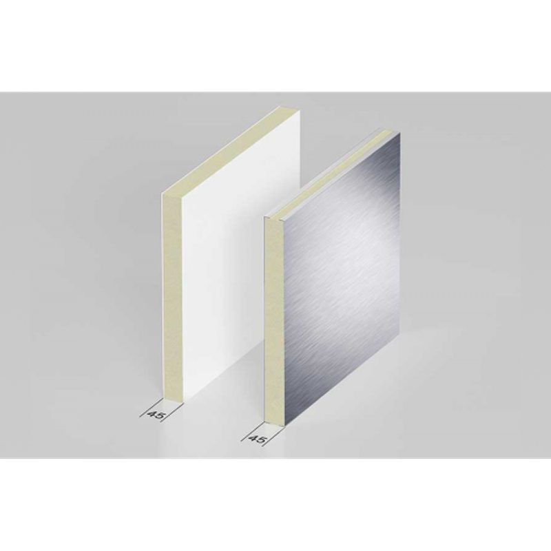 Сэндвич панель ППУ 45х1250х2500 мм полиэстр RAL5005/цинк