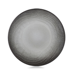 Тарелка десертная 21.5см Revol Swell Black черная