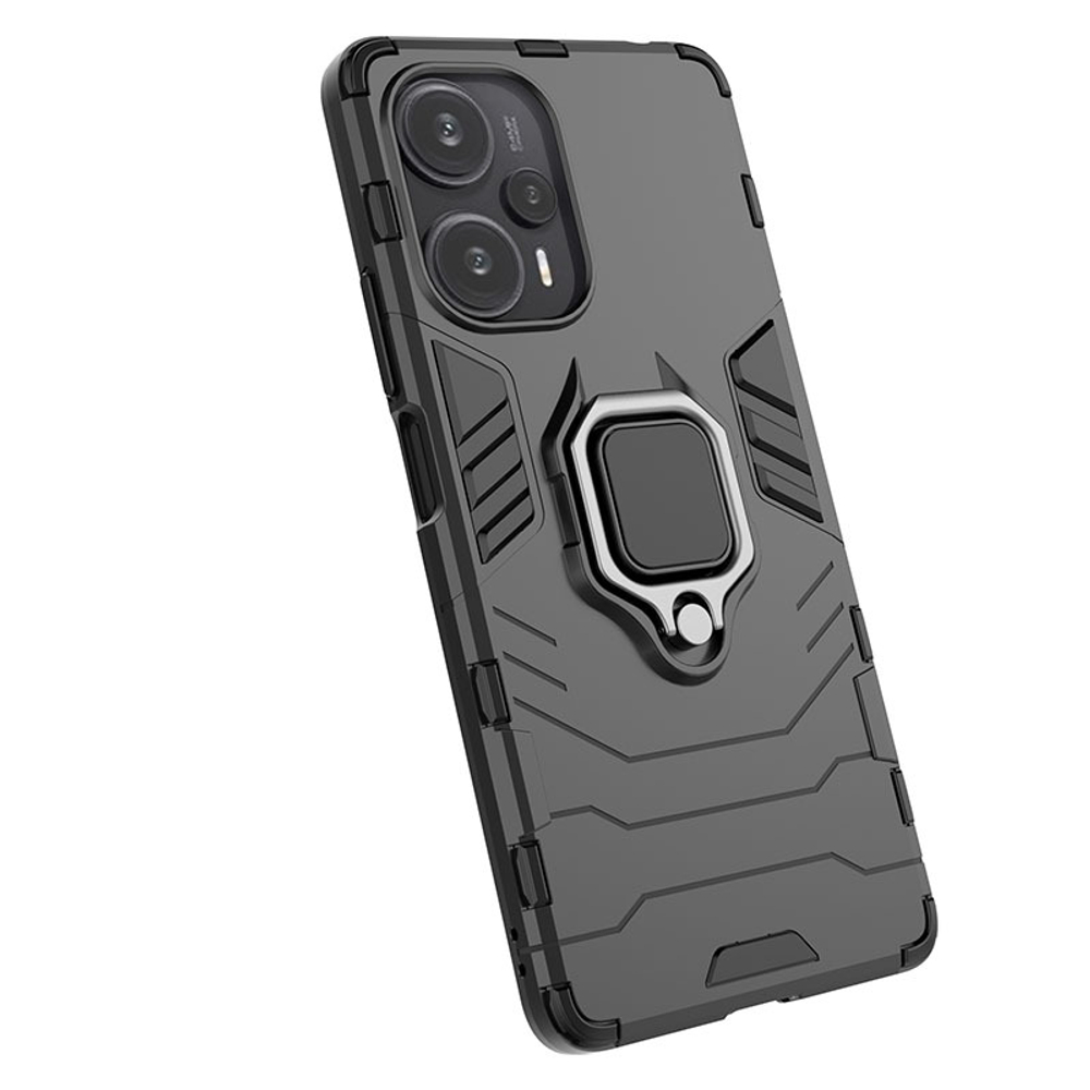 Противоударный чехол с кольцом Panther Case для Xiaomi Poco F5