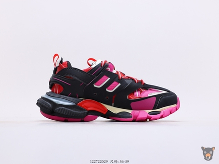 Кроссовки Track Trainers Black/Pink/Red