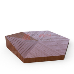 Лежак HEXAGON 01