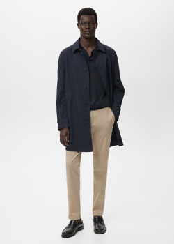 Брюки чинос Barna slim fit из саржи