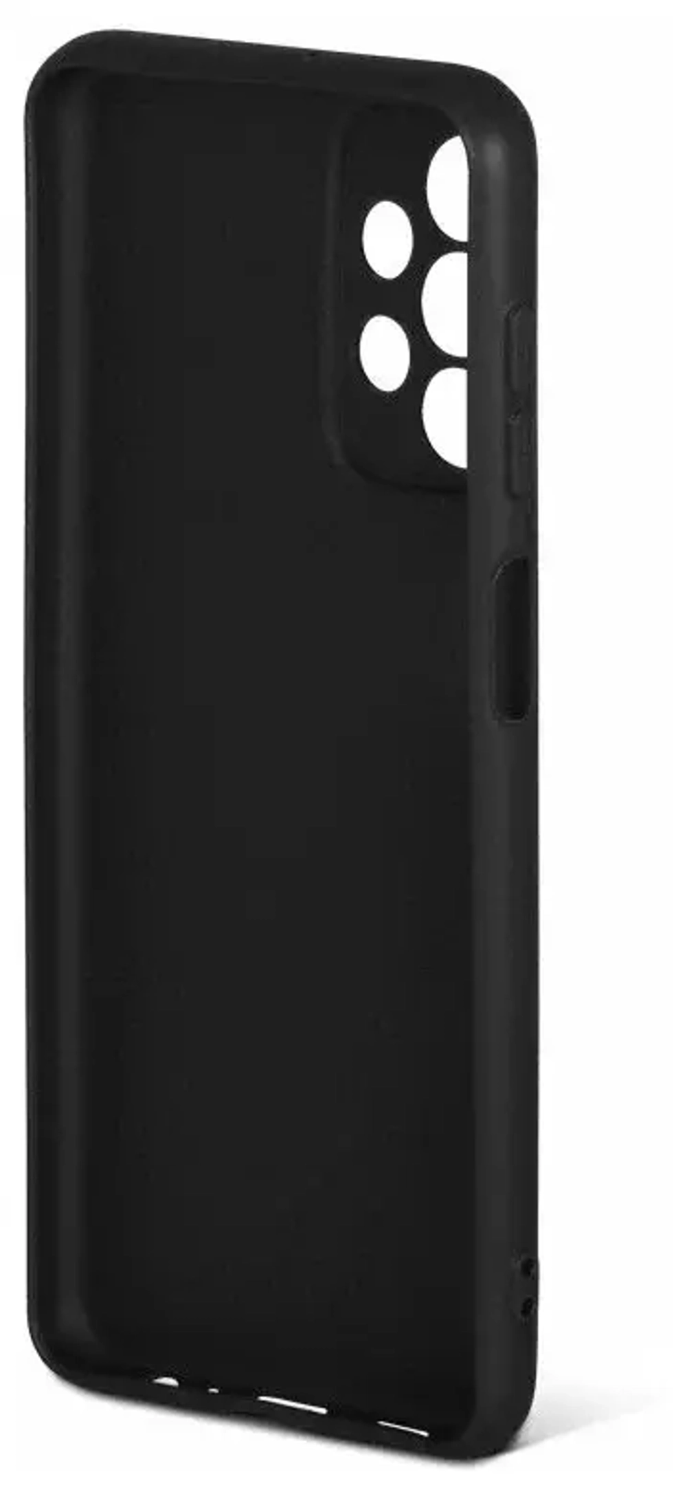 Силиконовый чехол для Samsung Galaxy A23  black DF